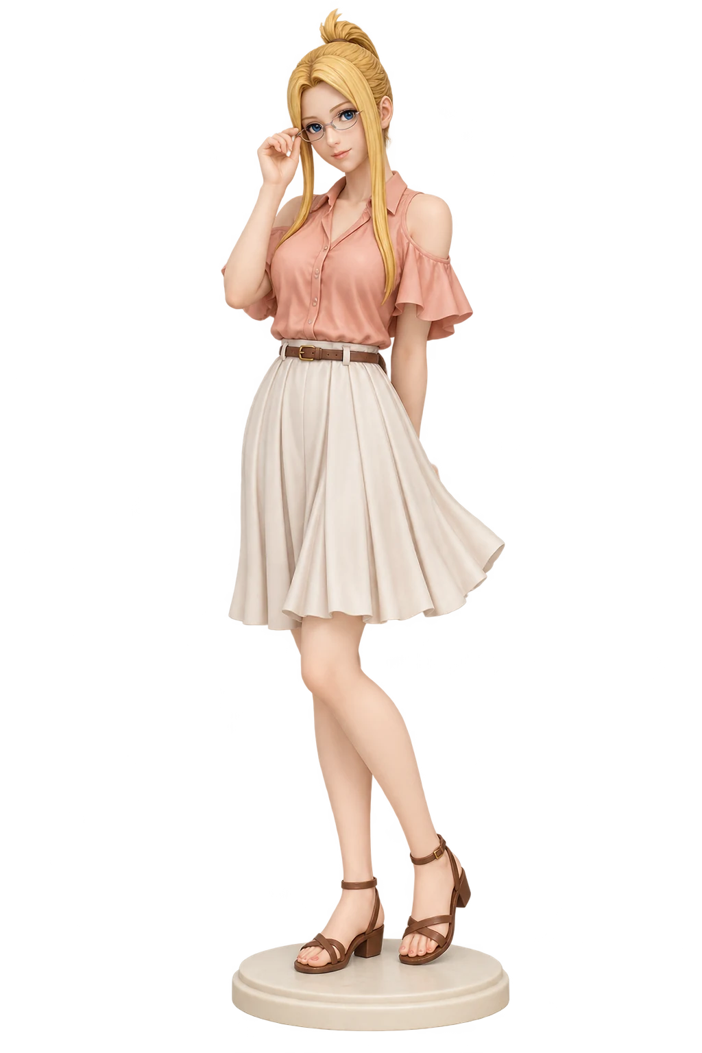 Final Fantasy VIII · Quistis Trepe · Open-shoulder tops + summer dresses · 3D Figure