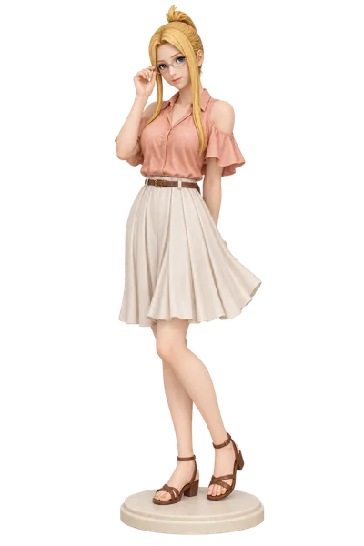 Quistis Trepe · Open-shoulder tops + summer dresses · 3D