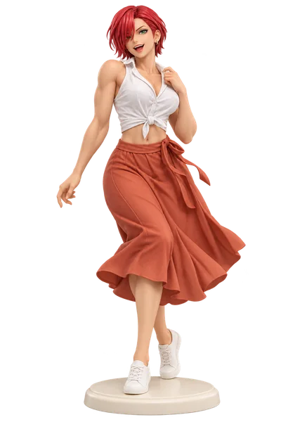 Vanessa · Open-shoulder tops + summer dresses · 3D