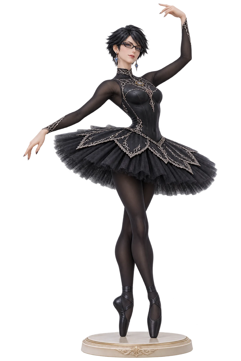 Bayonetta · Bayonetta · Ballet dancewear + dance skirts · 3D Figure