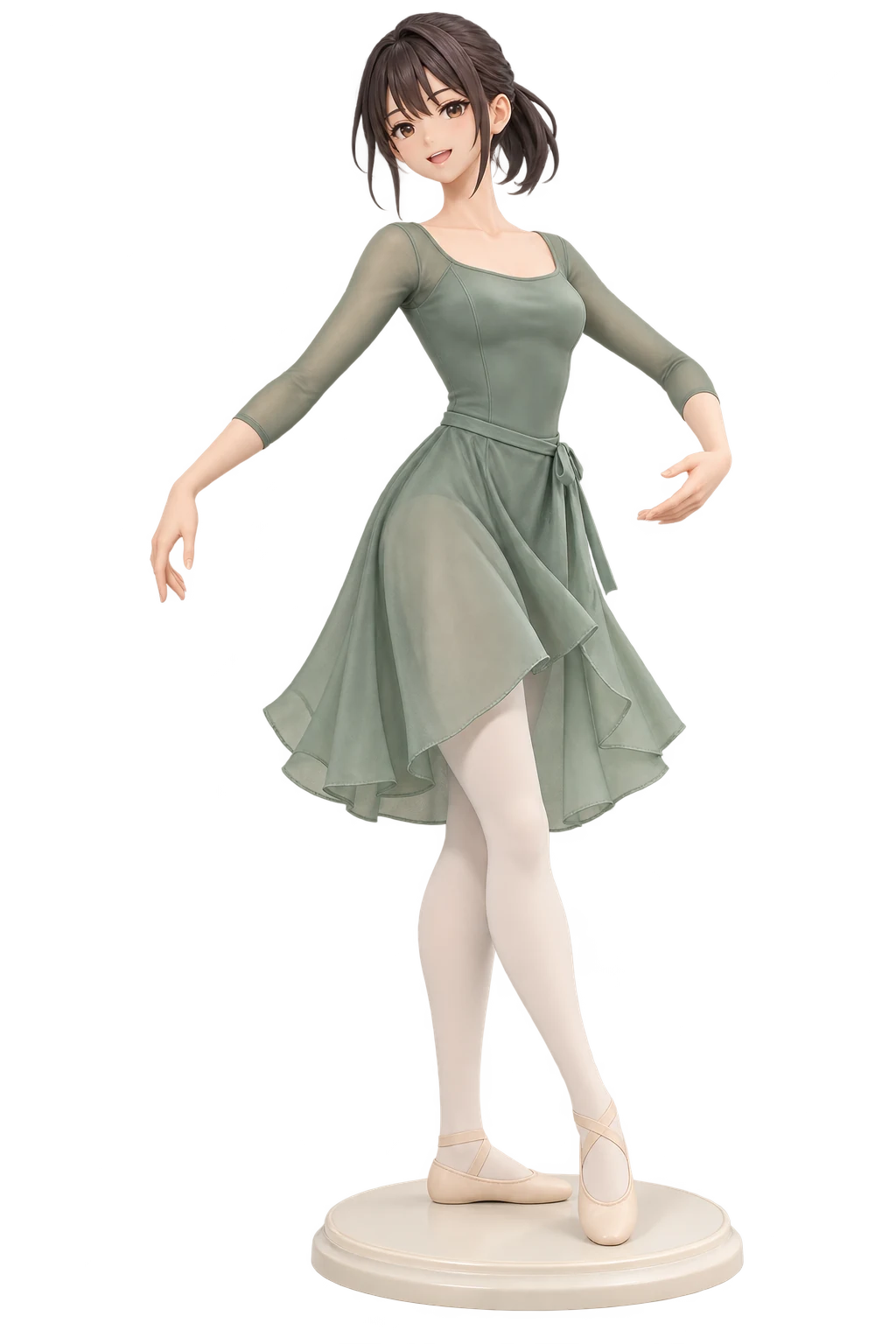Link Click · Qiao Ling · Ballet dancewear + dance skirts · 3D Figure