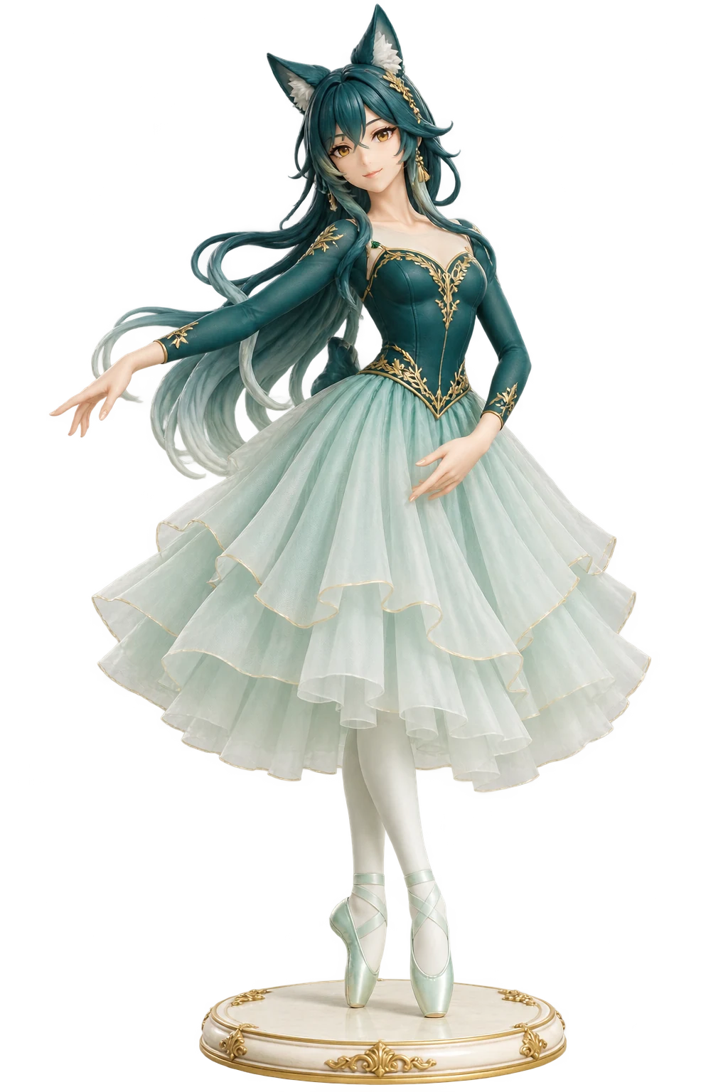 Honkai: Star Rail · Yukong · Ballet dancewear + dance skirts · 3D Figure