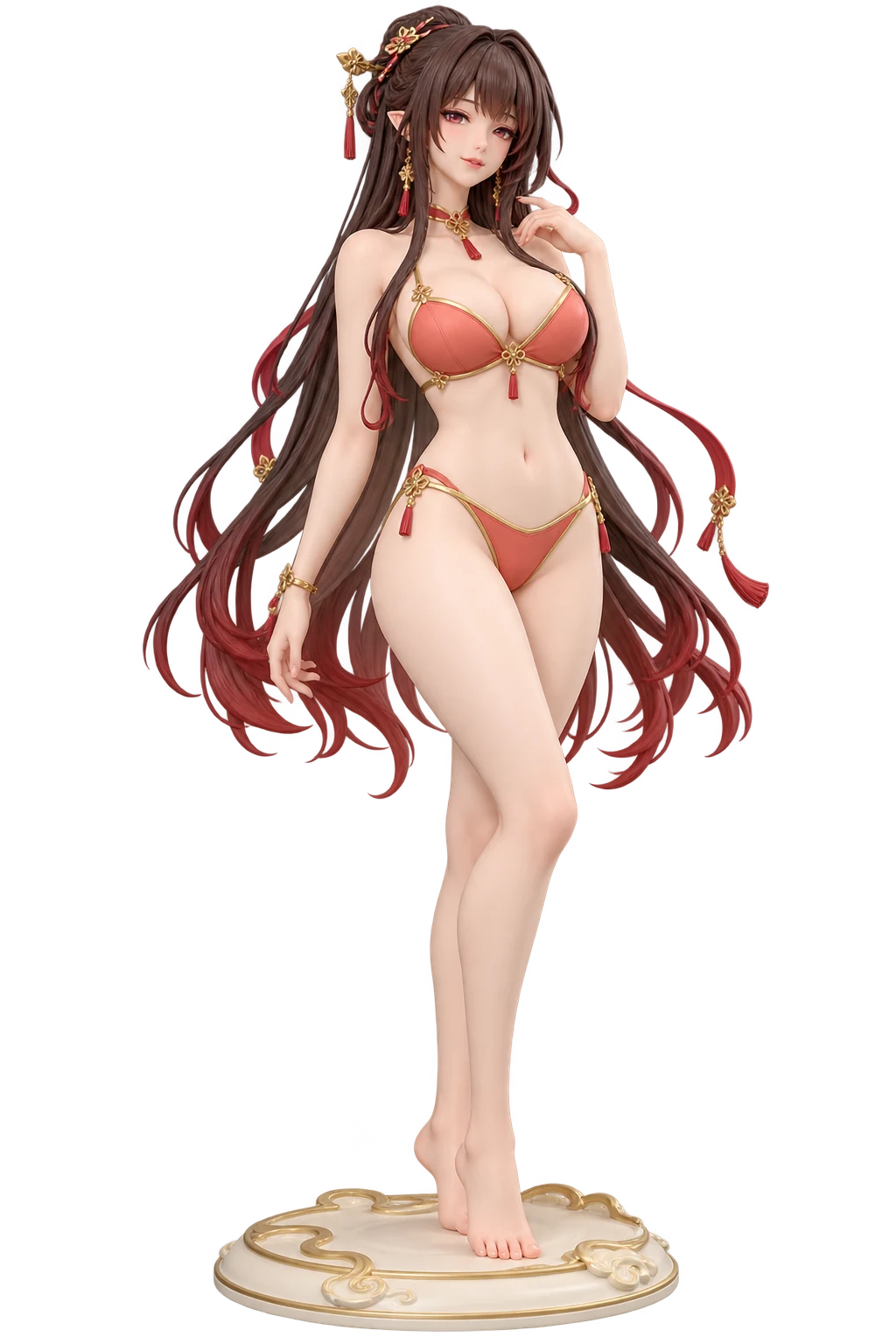 Honkai: Star Rail · Lingsha · Bikinis + summer figures · 3D Figure