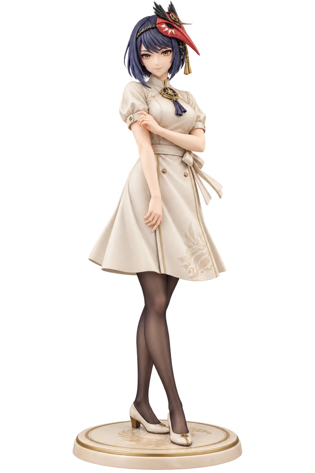 Genshin Impact · Kujou Sara · Colored tights + dresses · 3D Figure