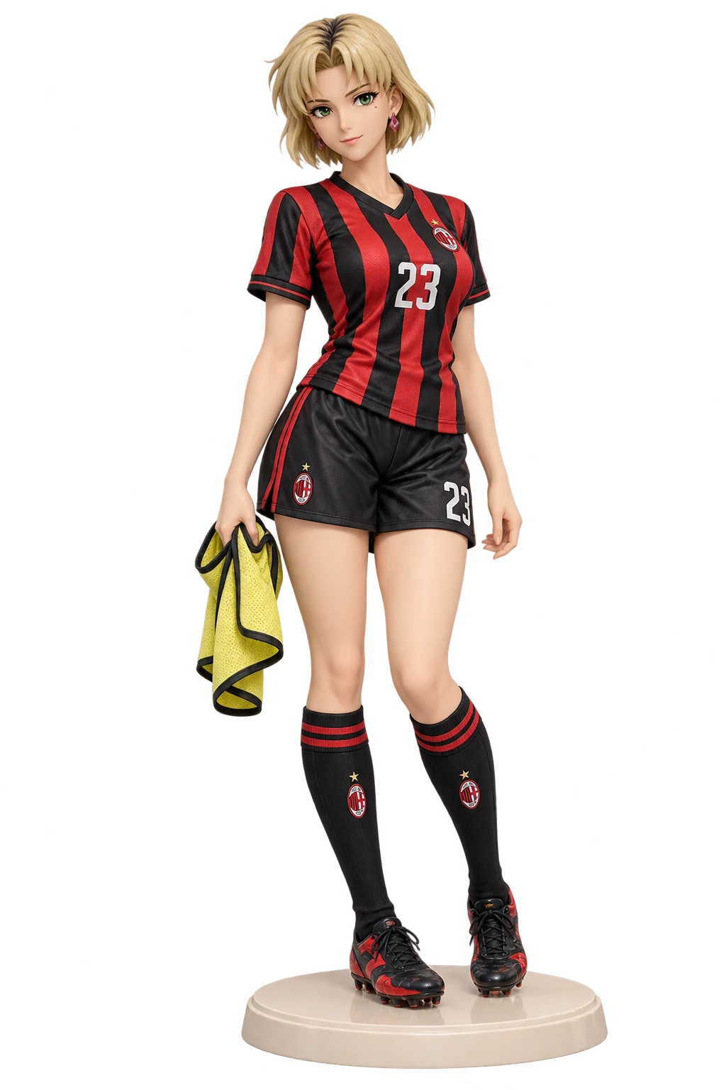 Neon Genesis Evangelion · Ritsuko Akagi · Football club jerseys + shorts · 3D Figure