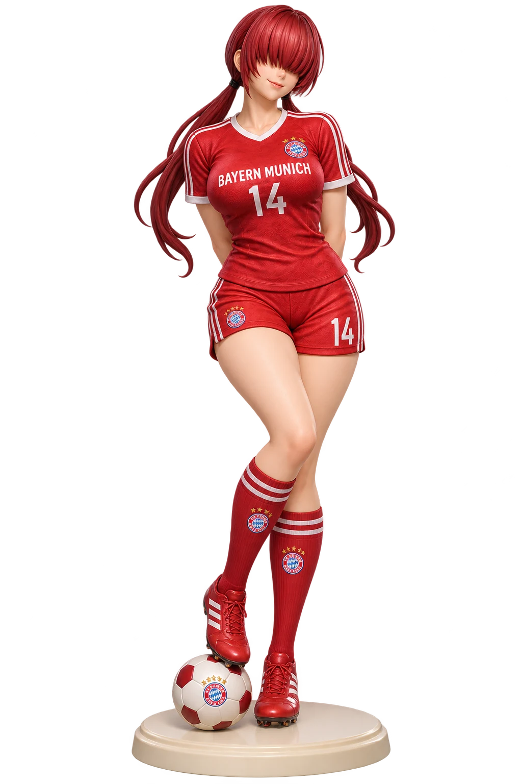 The King of Fighters · Shermie · Football club jerseys + shorts · 3D Figure