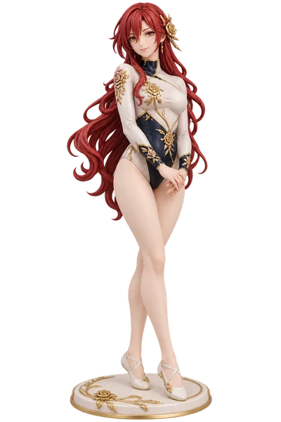 Himeko · Ivory and midnight · Gymnastics leotards + training slippers