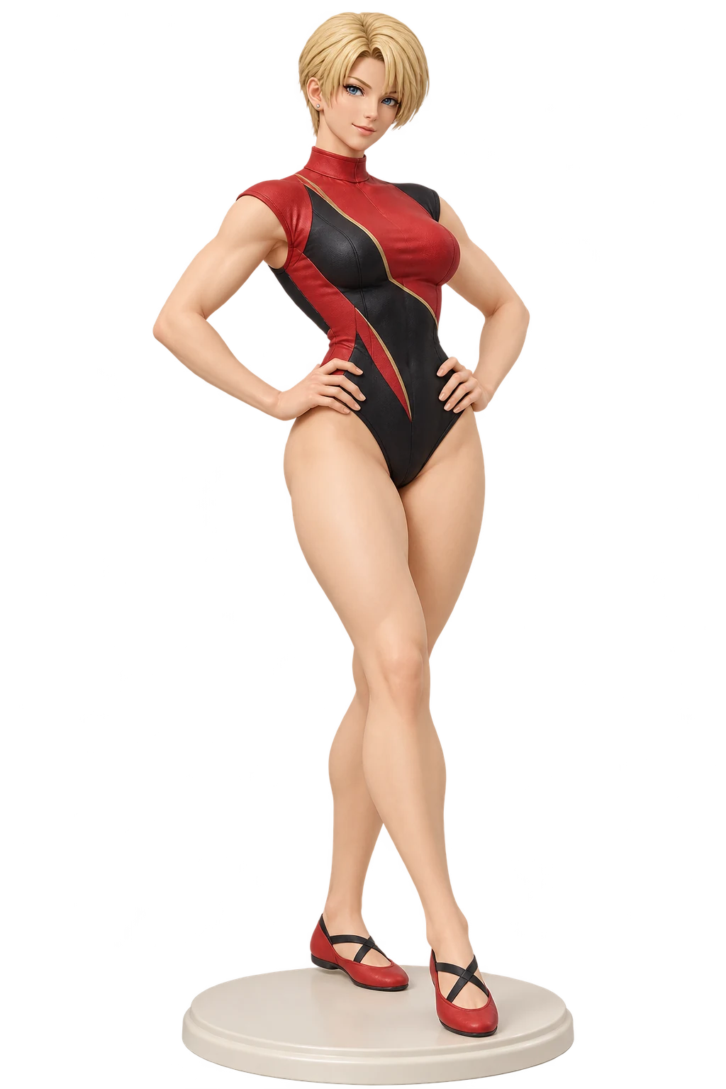 The King of Fighters · King · Gymnastics leotards + training slippers · 3D Figure