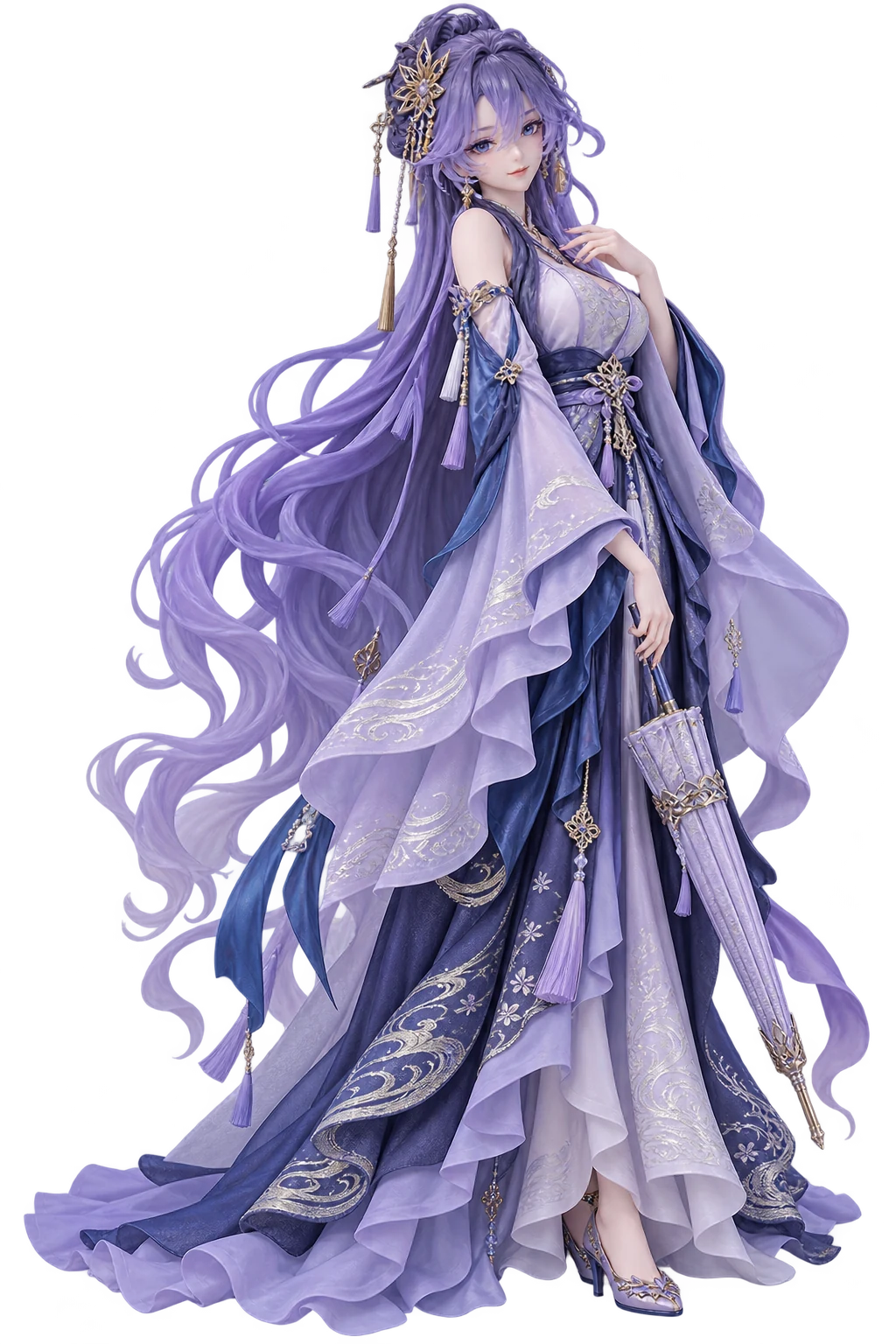 Wuthering Waves · Cantarella · Hanfu + 3D figures · 3D Figure