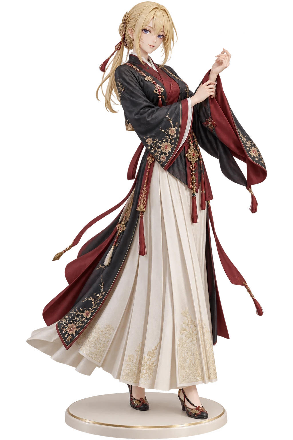 Zenless Zone Zero · Evelyn Chevalier · Hanfu + 3D figures · 3D Figure