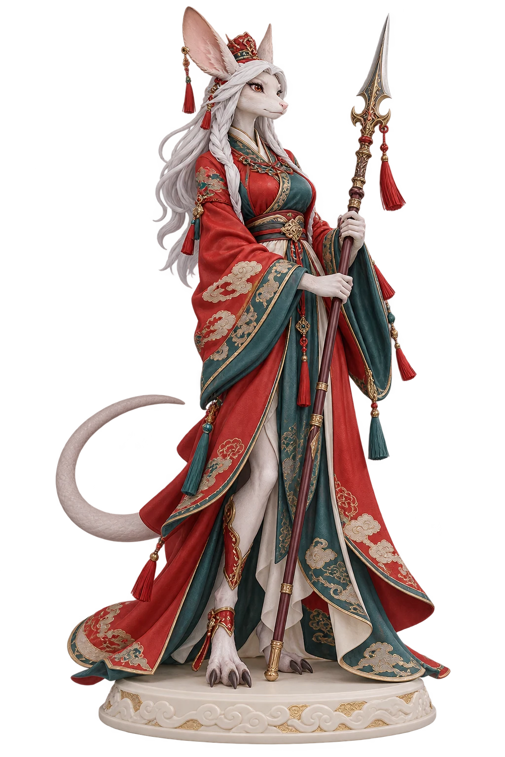 Final Fantasy IX · Freya Crescent · Hanfu + 3D figures · 3D Figure
