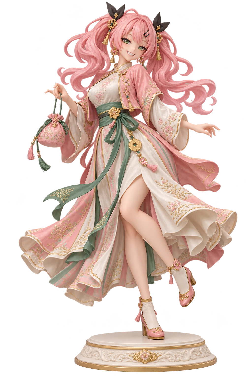 Zenless Zone Zero · Nicole Demara · Hanfu + 3D figures · 3D Figure