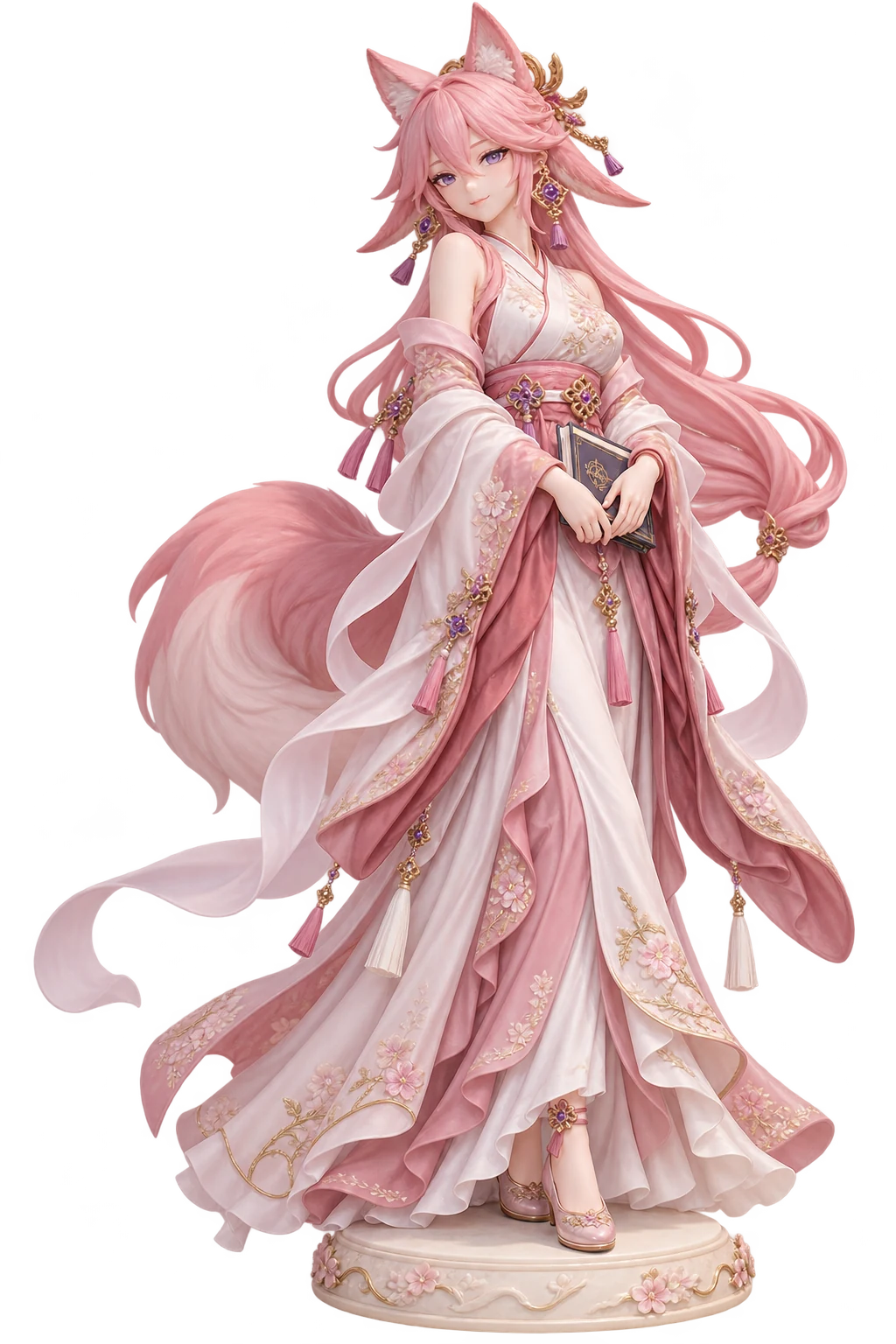 Genshin Impact · Yae Miko · Hanfu + 3D figures · 3D Figure