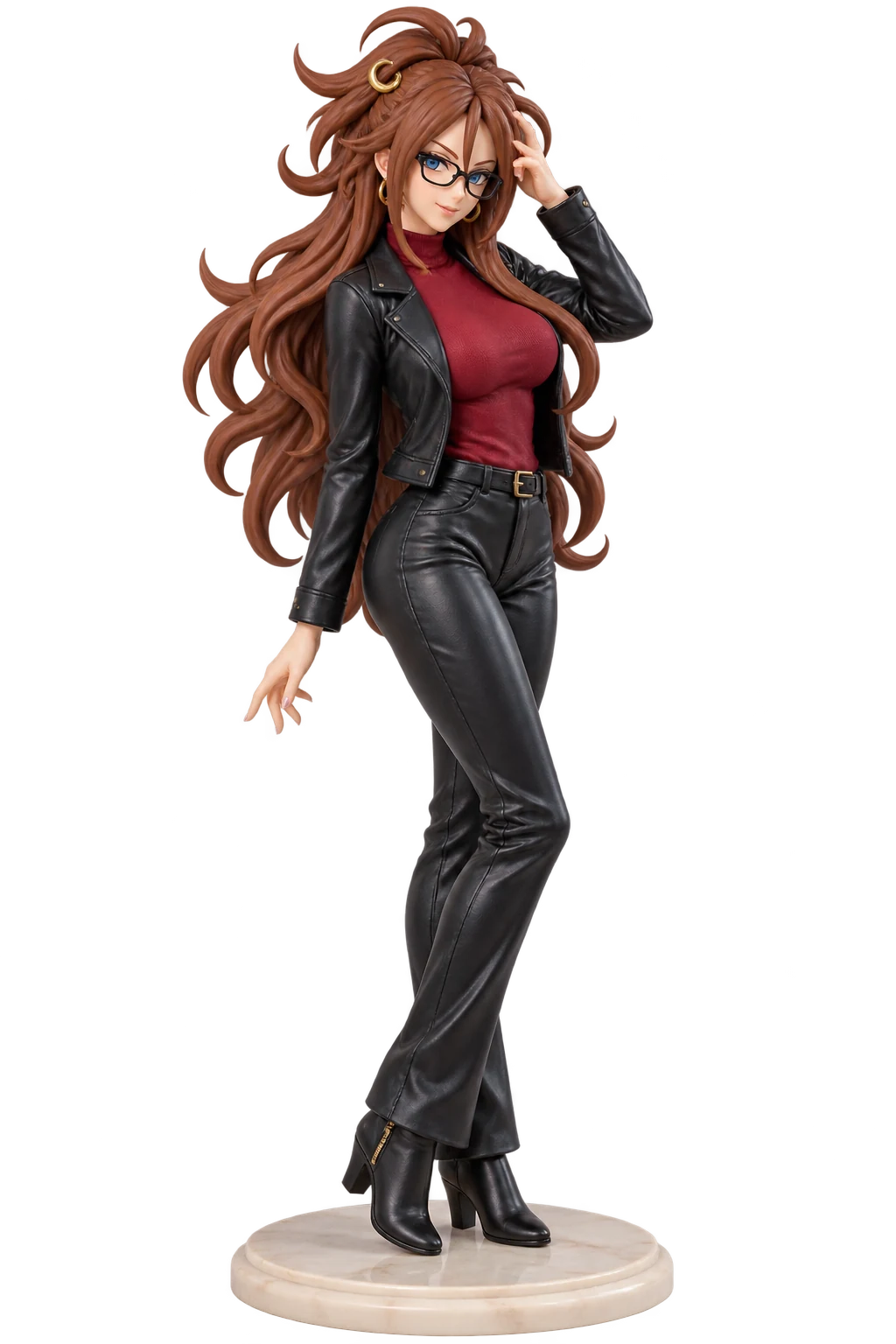 Dragon Ball · Android 21 · Leather jackets + leather trousers · 3D Figure