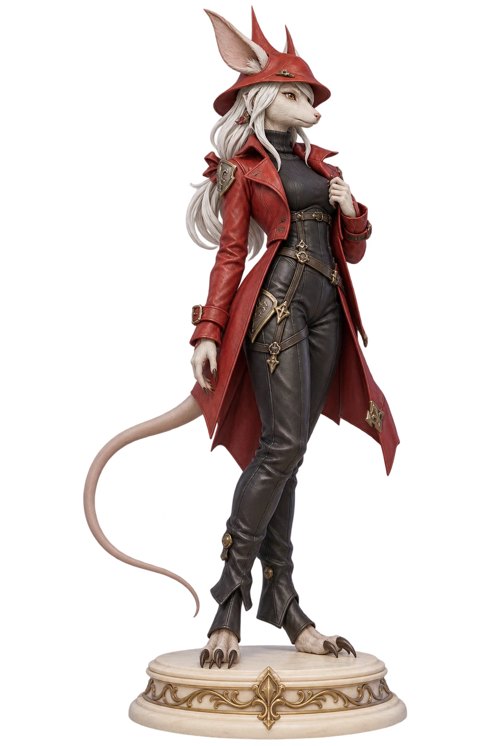 Final Fantasy IX · Freya Crescent · Leather jackets + leather trousers · 3D Figure
