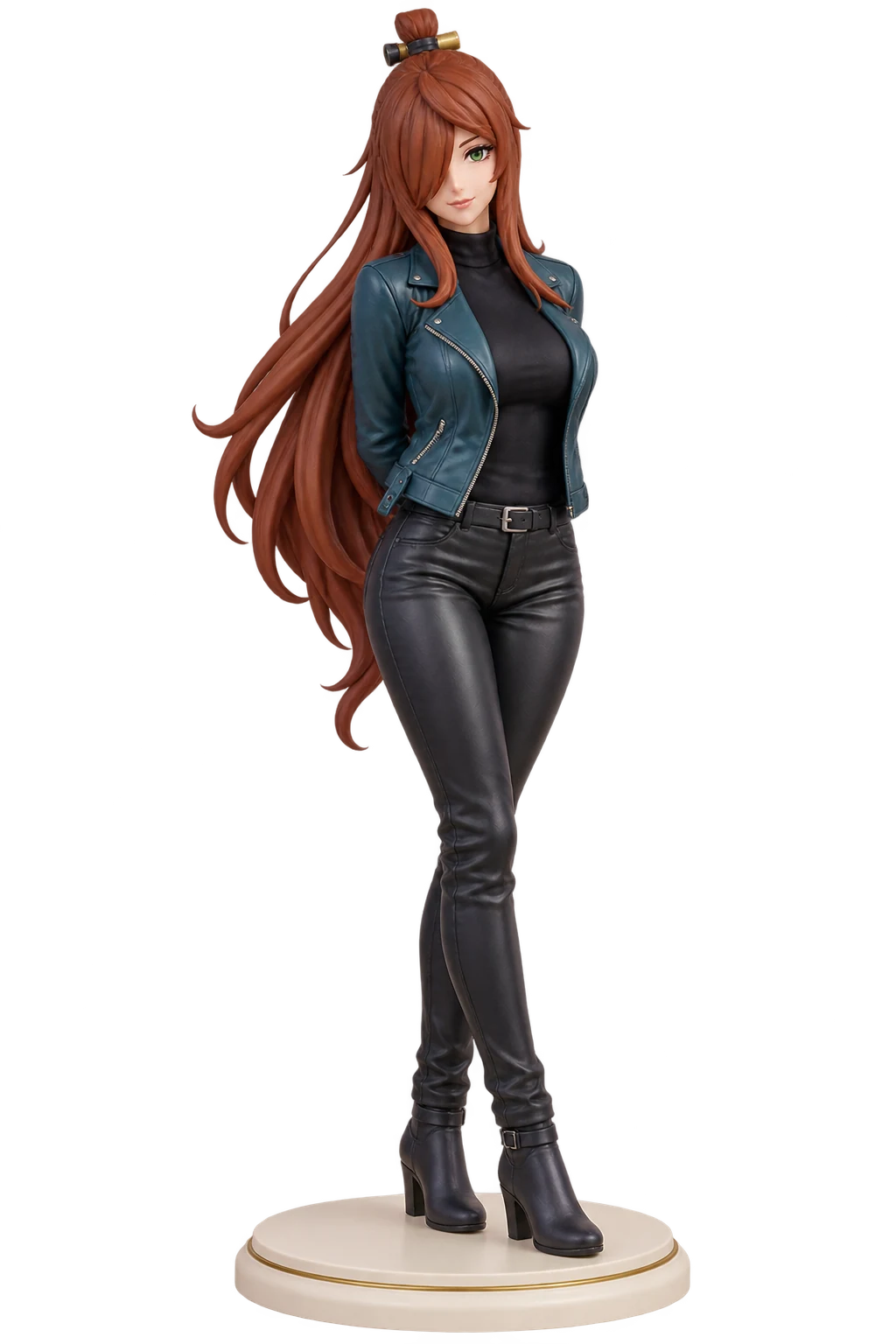 Naruto · Mei Terumi · Leather jackets + leather trousers · 3D Figure