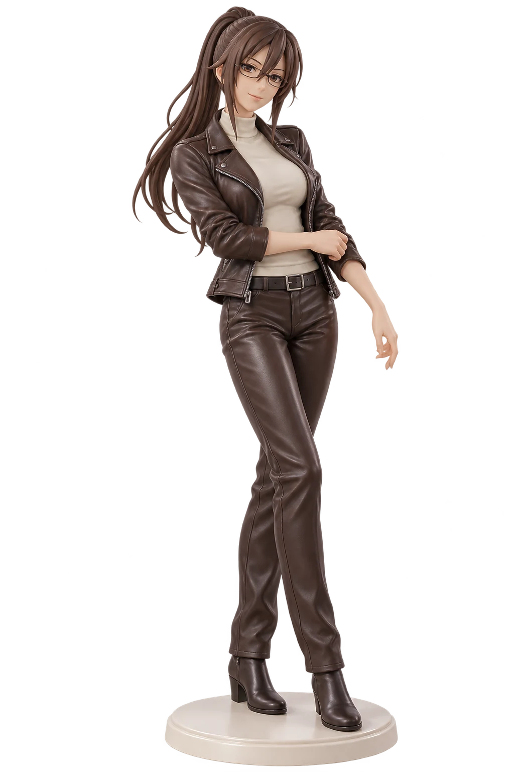 Darker than Black · Misaki Kirihara · Leather jackets + leather trousers · 3D Figure