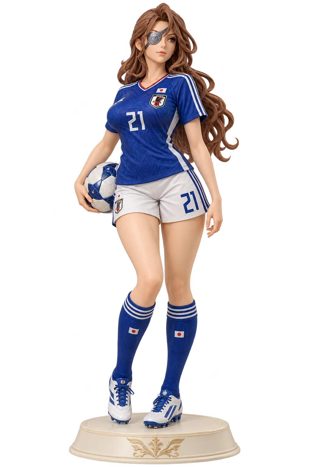 Final Fantasy IX · Beatrix · National team jerseys + shorts · 3D Figure