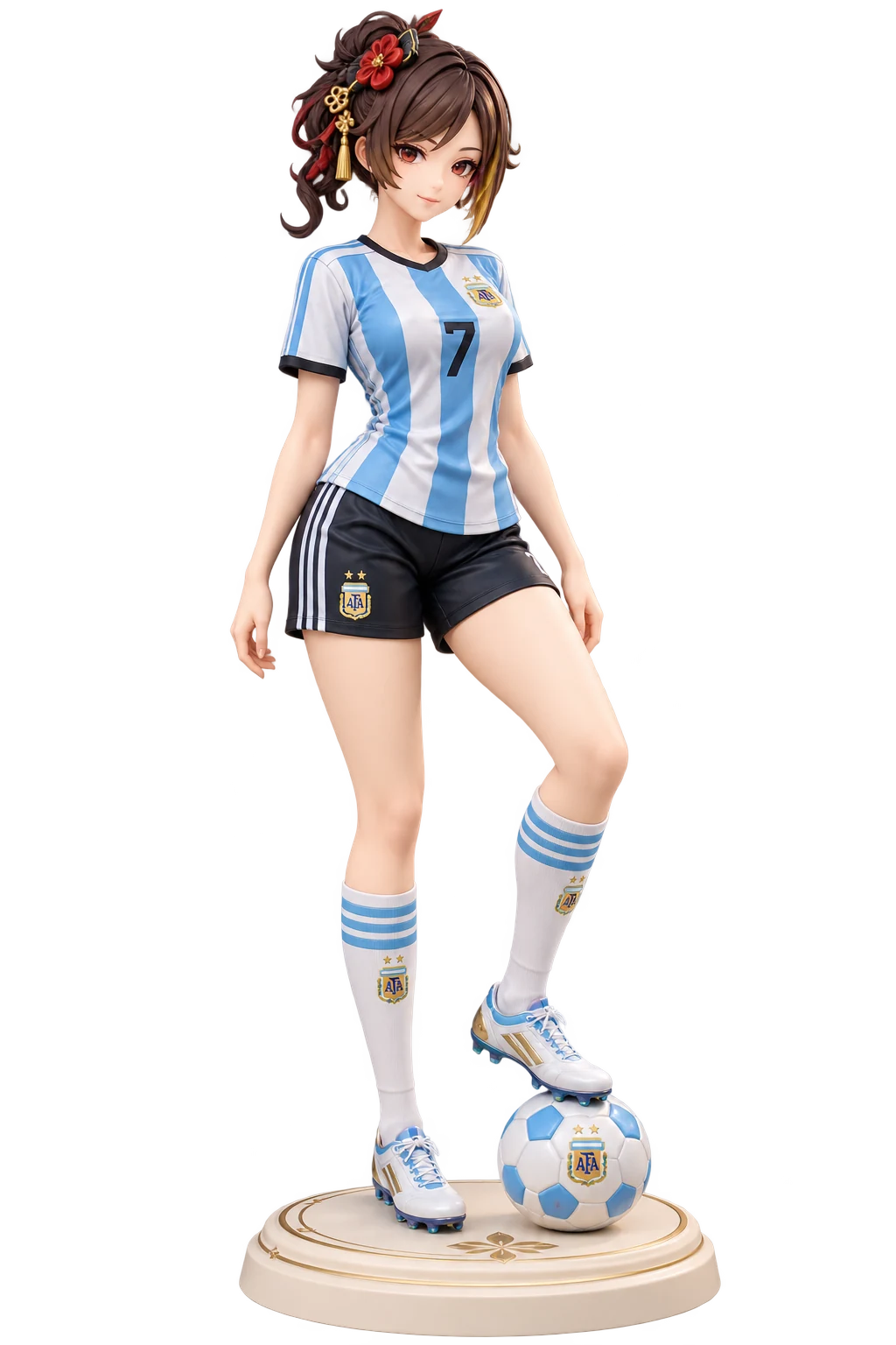 Genshin Impact · Chiori · National team jerseys + shorts · 3D Figure
