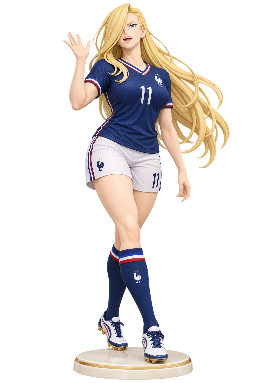 Fullmetal Alchemist · Olivier Mira Armstrong · National team jerseys + shorts · 3D Figure