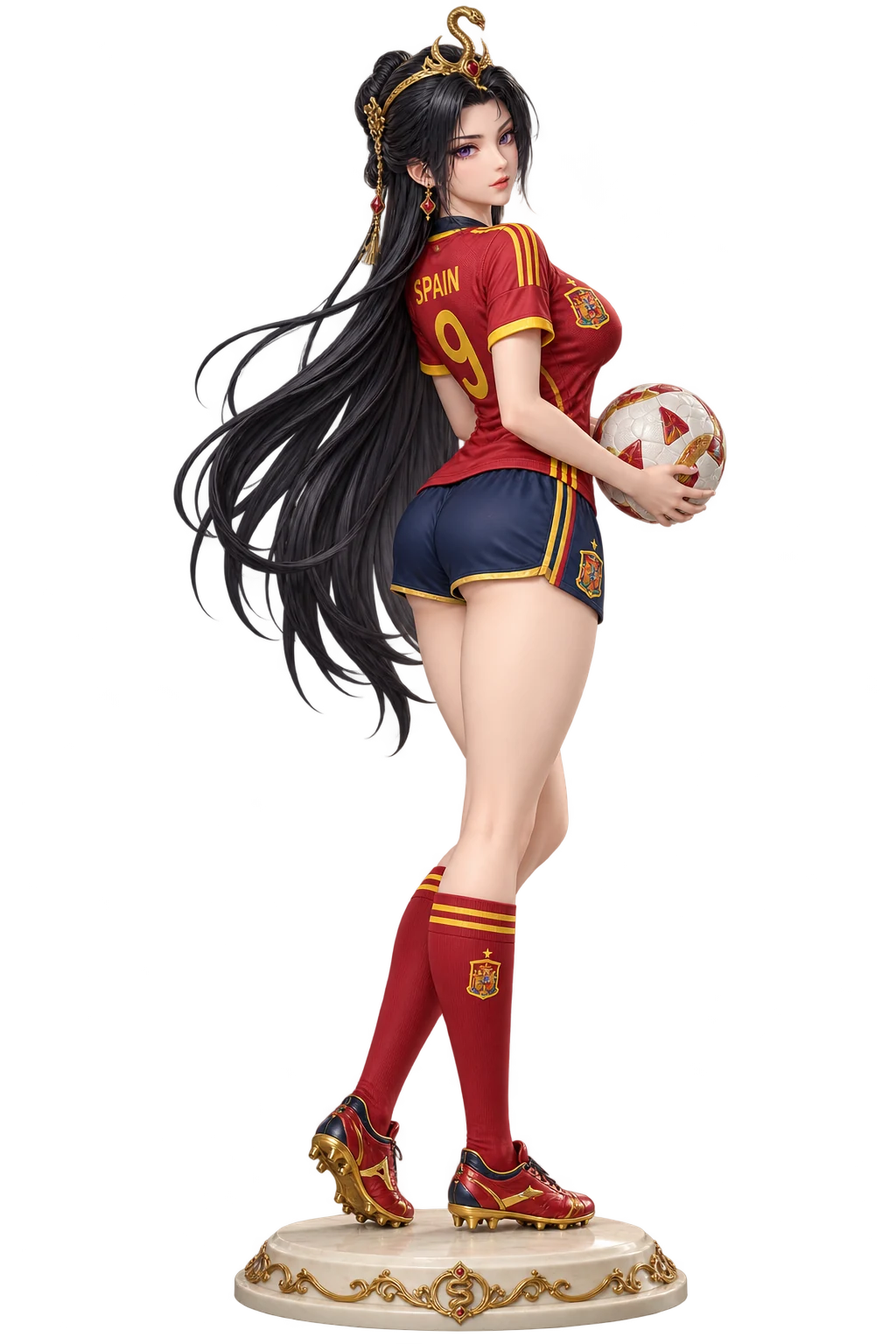 Battle Through the Heavens · Queen Medusa · National team jerseys + shorts · 3D Figure