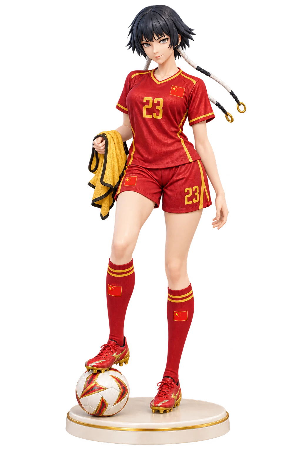 Bleach · Soi Fon · National team jerseys + shorts · 3D Figure