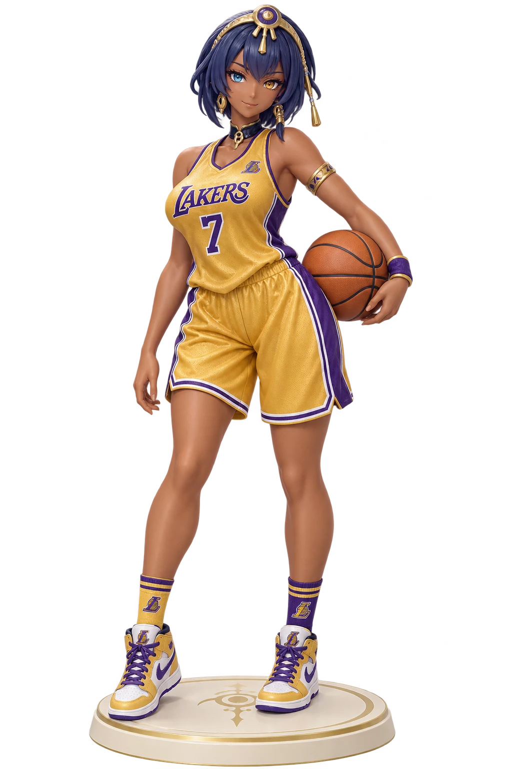 Genshin Impact · Candace · NBA jerseys + basketball shorts · 3D Figure