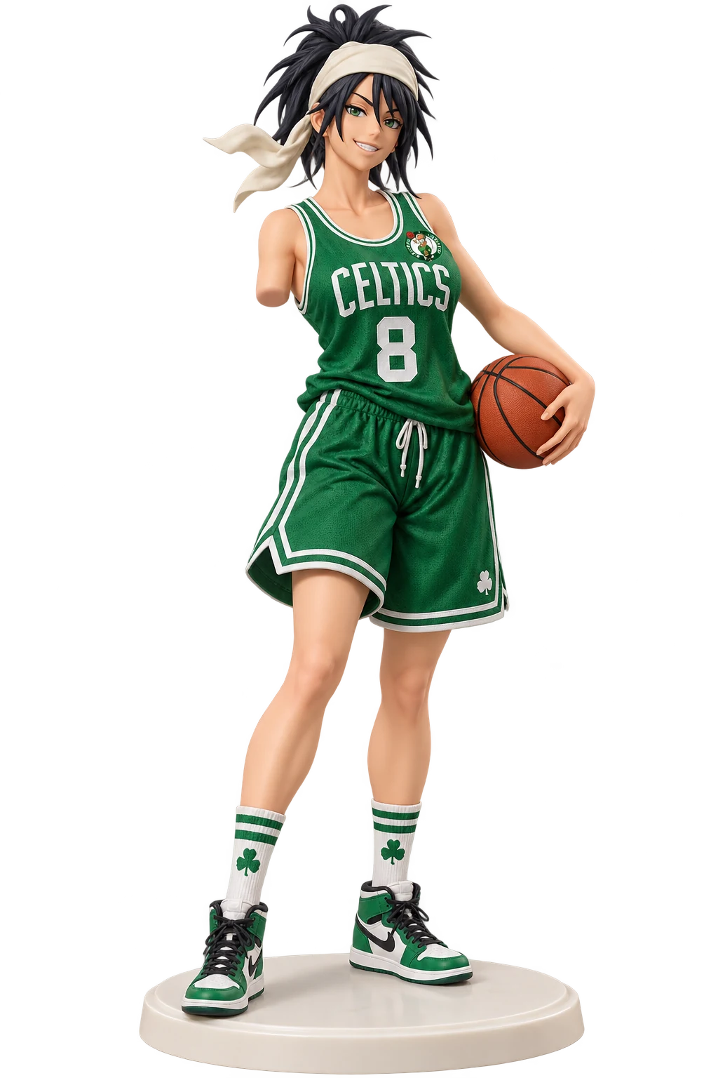 Bleach · Kūkaku Shiba · NBA jerseys + basketball shorts · 3D Figure