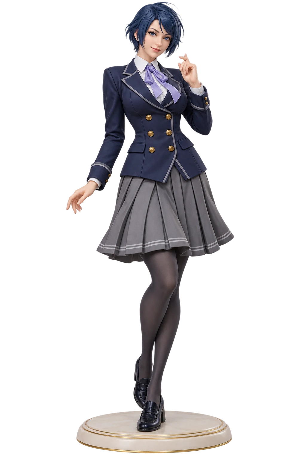 The King of Fighters · Elisabeth Blanctorche · School uniforms + academy figures · 3D Figure