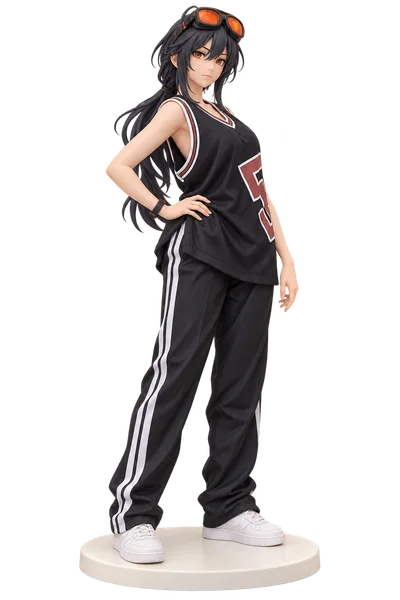 Grace Howard · Basketball jersey + track pants · transparent figure