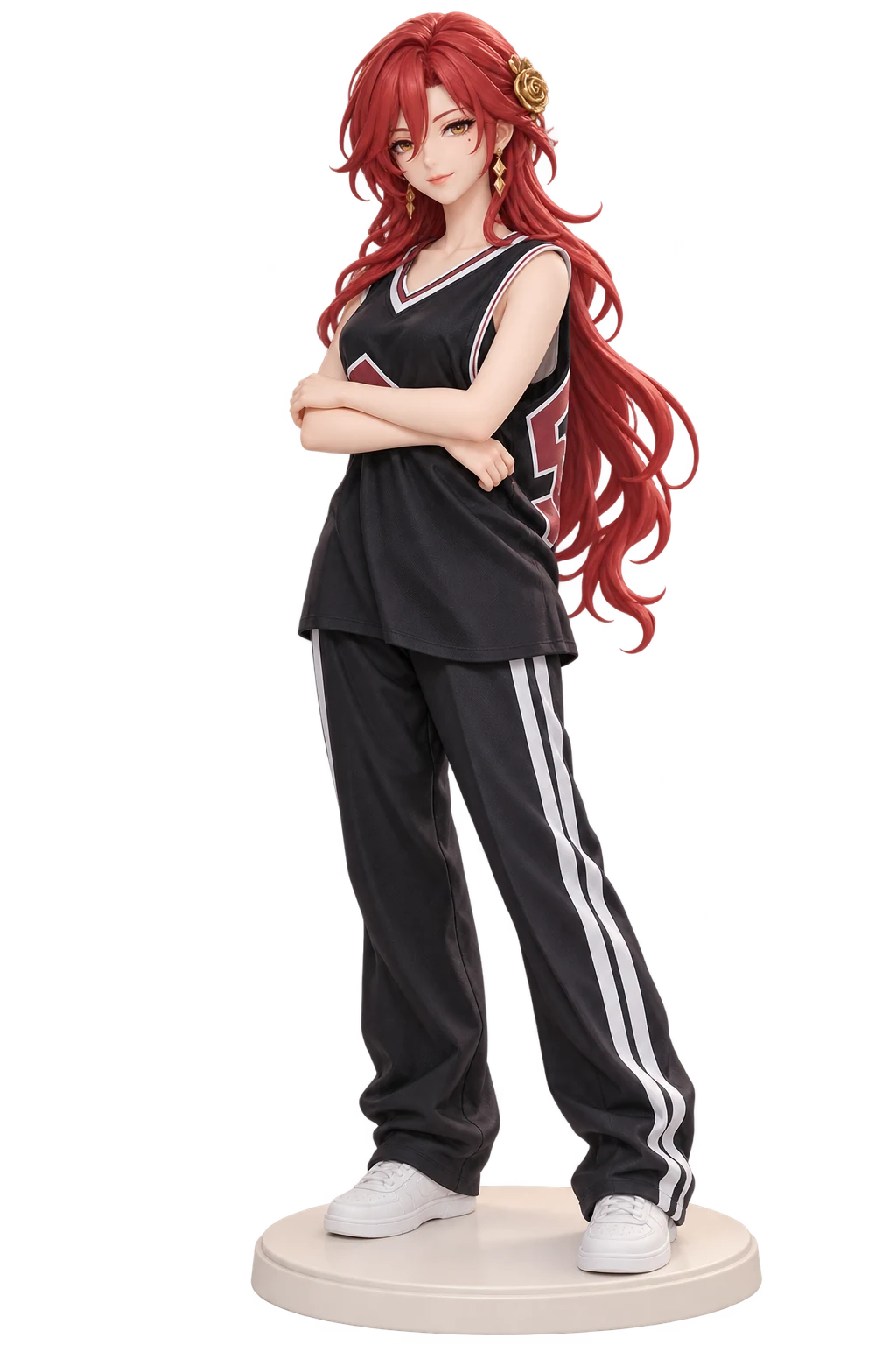 Honkai: Star Rail · Himeko · Basketball jersey + track pants · 3D Figure