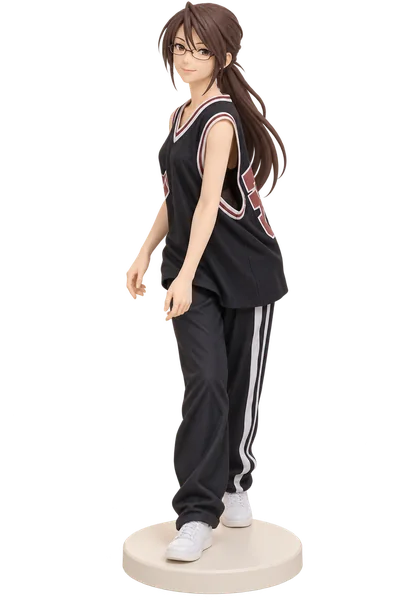 Misaki Kirihara · Basketball jersey + track pants · transparent figure