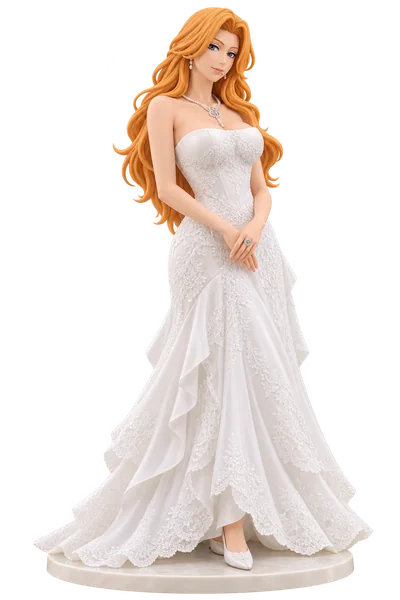Rangiku Matsumoto · White lace evening dress · Streetwear wardrobe · Volume 2