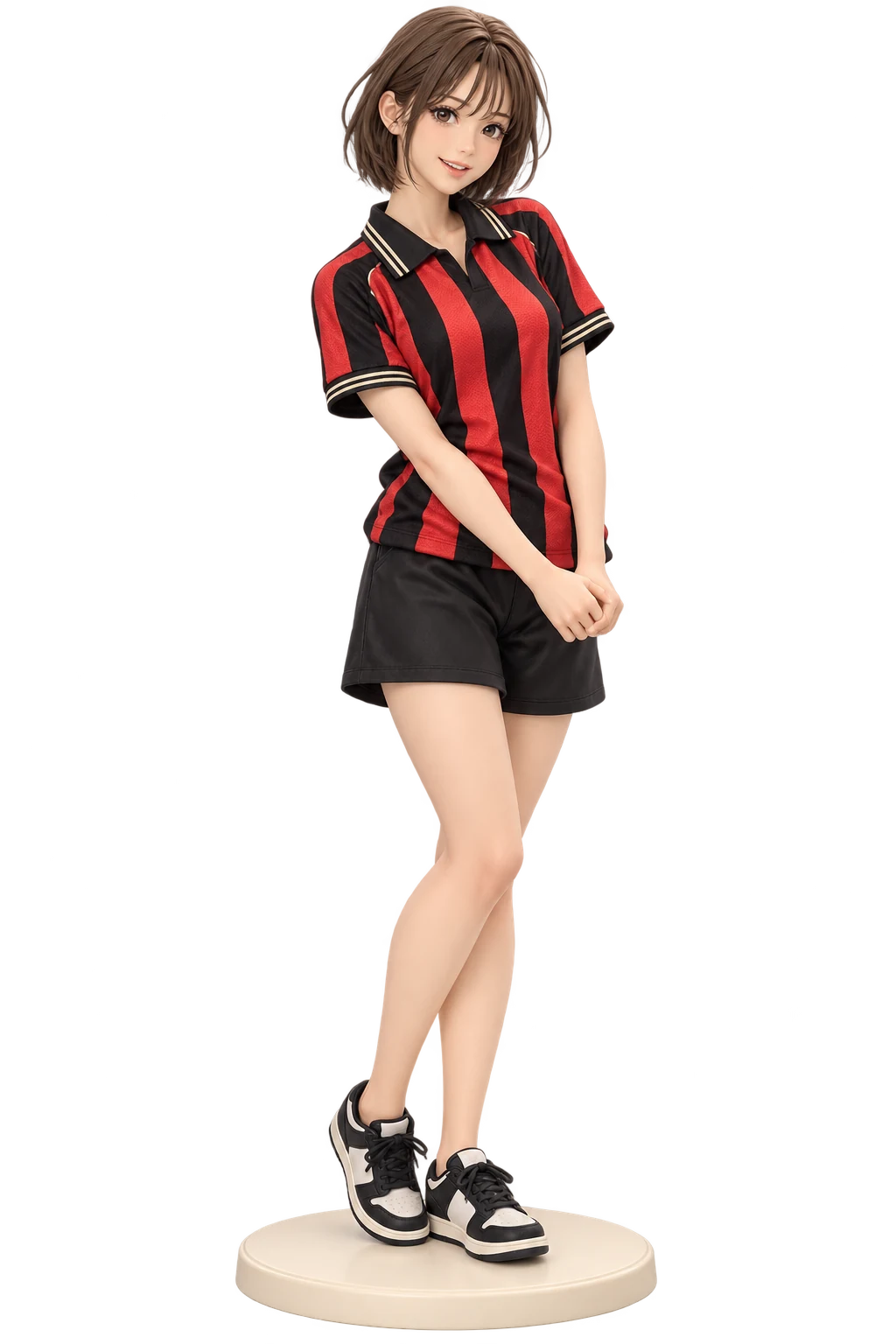 NANA · Nana Komatsu · Red black jersey + shorts · 3D Figure