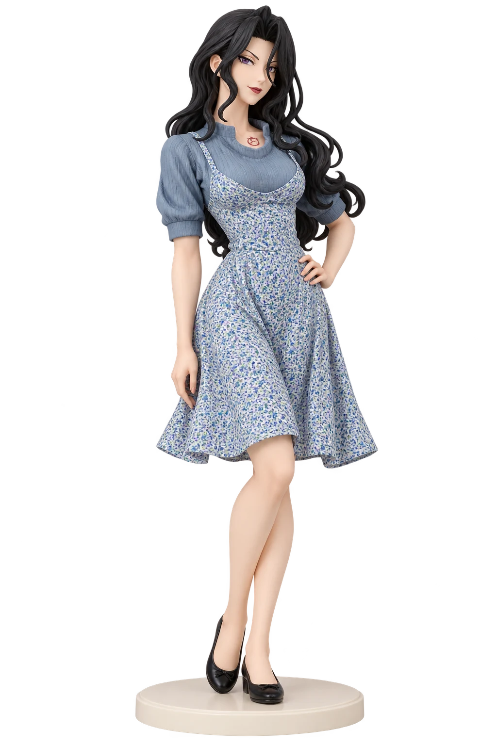 Fullmetal Alchemist · Lust · Knit top + floral slip dress · 3D Figure