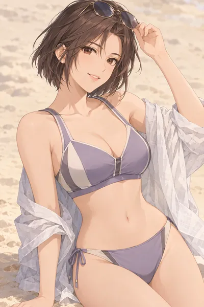 Tang Rou · Swimwear + beach holiday
