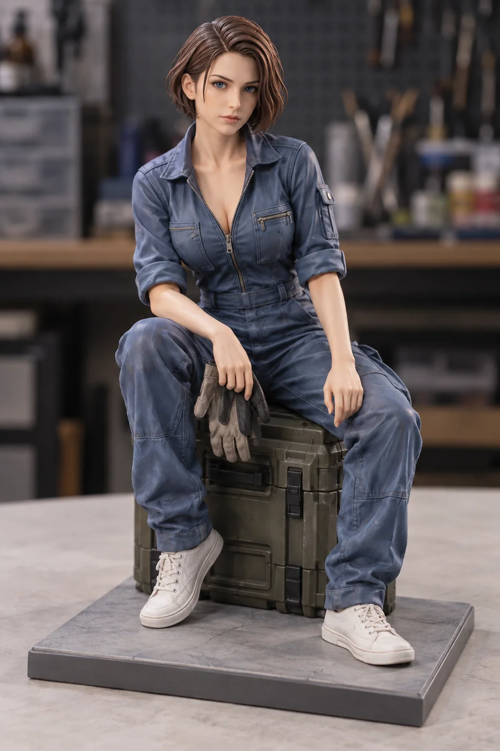 Resident Evil · Jill Valentine · Jumpsuits + 3D figure styling · 3D Figure