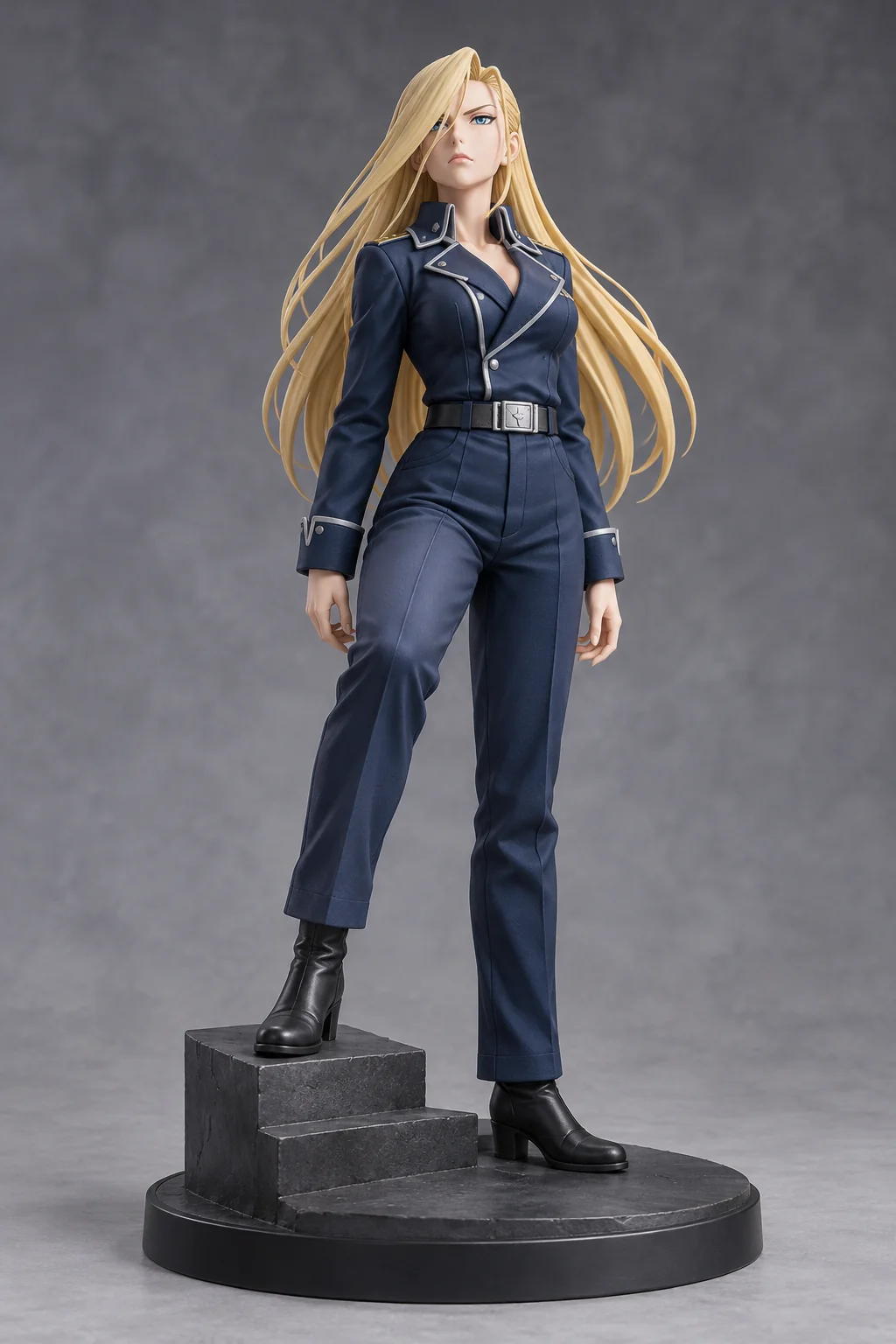 Fullmetal Alchemist · Olivier Mira Armstrong · Jumpsuits + 3D figure styling · 3D Figure