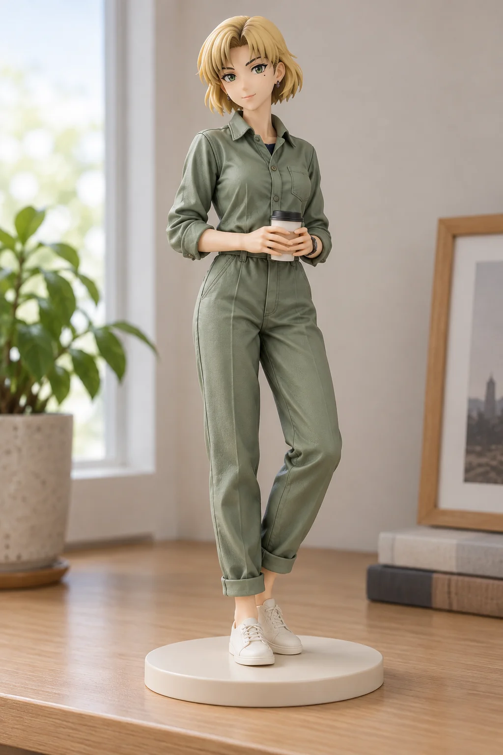 Neon Genesis Evangelion · Ritsuko Akagi · Jumpsuits + 3D figure styling · 3D Figure