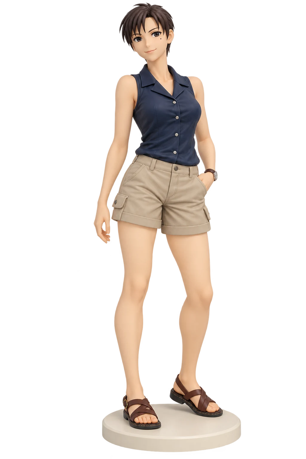 Fullmetal Alchemist · Maria Ross · Sleeveless tops + summer shorts · 3D Figure