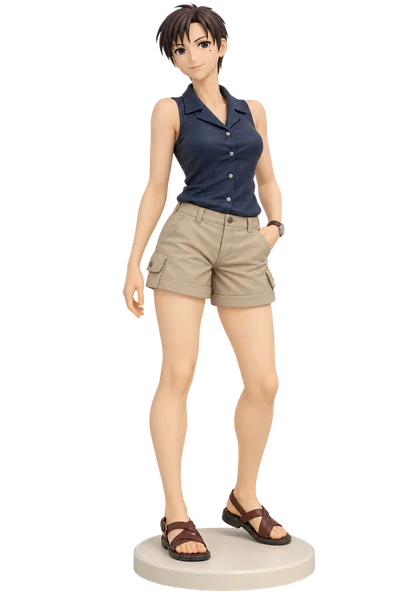 Maria Ross · Sleeveless tops + summer shorts · Sleeveless shirt + utility shorts