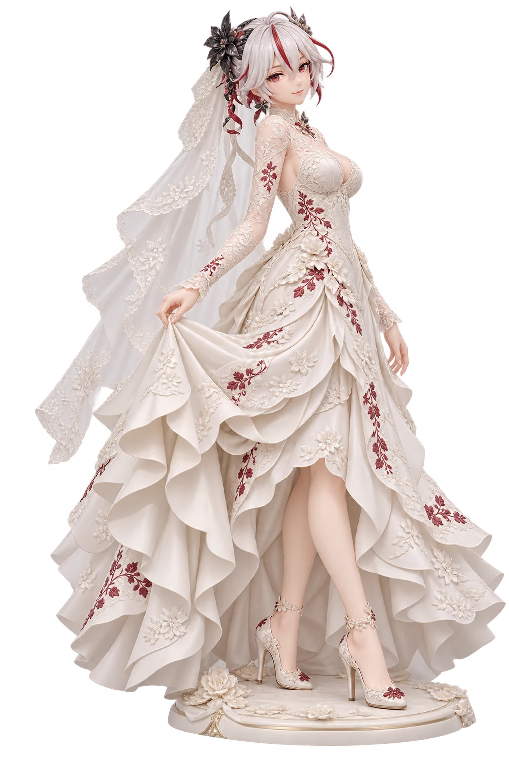 Wuthering Waves · Camellya · Wedding gowns + 3D figures · 3D Figure