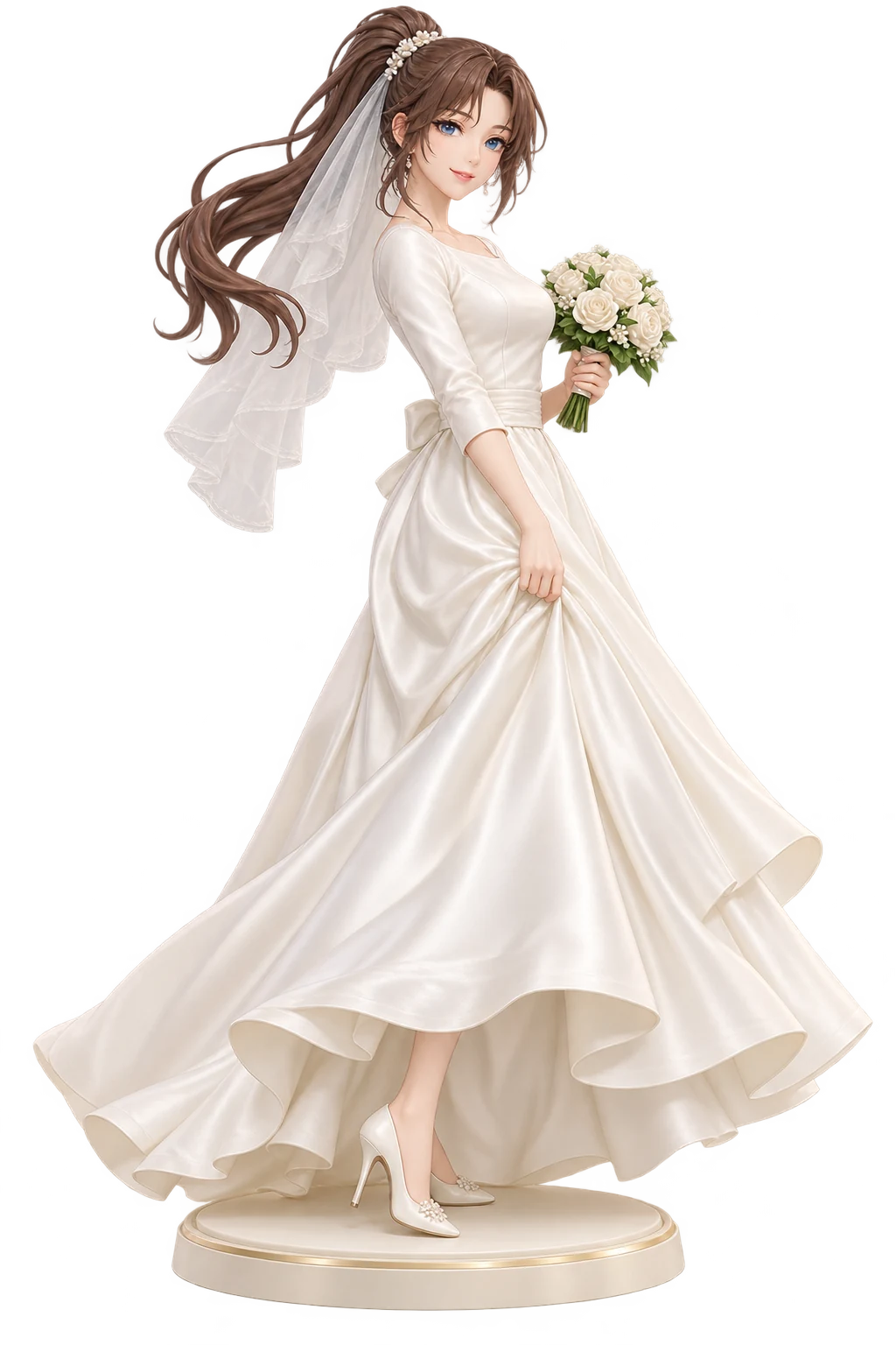 The King’s Avatar · Chen Guo · Wedding gowns + 3D figures · 3D Figure