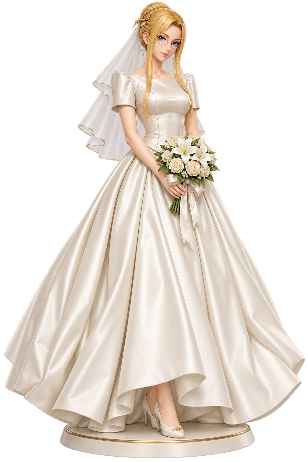 Final Fantasy VIII · Quistis Trepe · Wedding gowns + 3D figures · 3D Figure