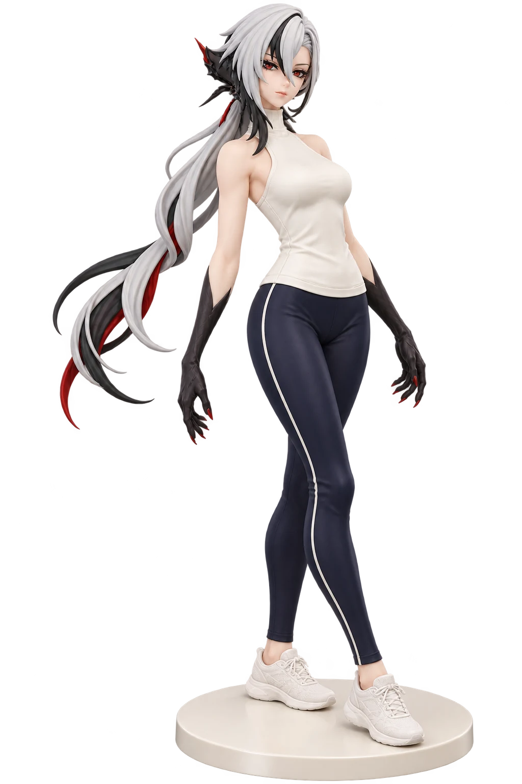 Genshin Impact · Arlecchino · Training tops + yoga leggings · 3D Figure