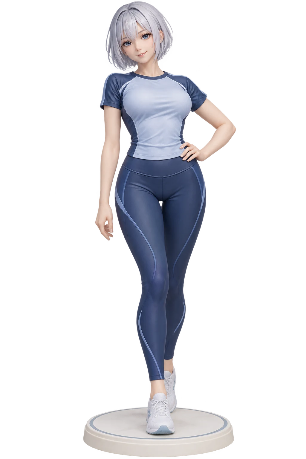 Ling Cage: Incarnation · Bai Yuekui · Training tops + yoga leggings · 3D Figure