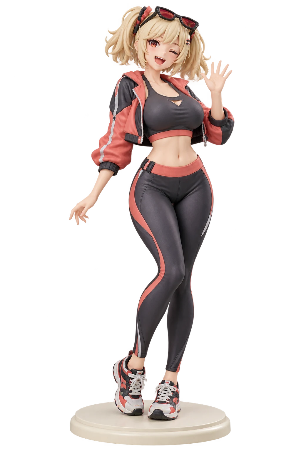 Zenless Zone Zero · Burnice White · Training tops + yoga leggings · 3D Figure