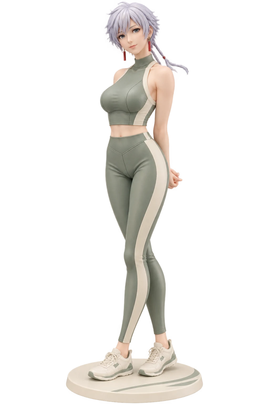 Bleach · Isane Kotetsu · Training tops + yoga leggings · 3D Figure
