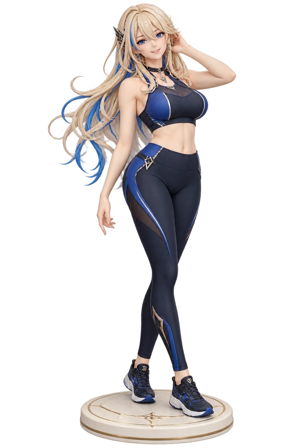 Honkai: Star Rail · Serval · Training tops + yoga leggings · 3D Figure