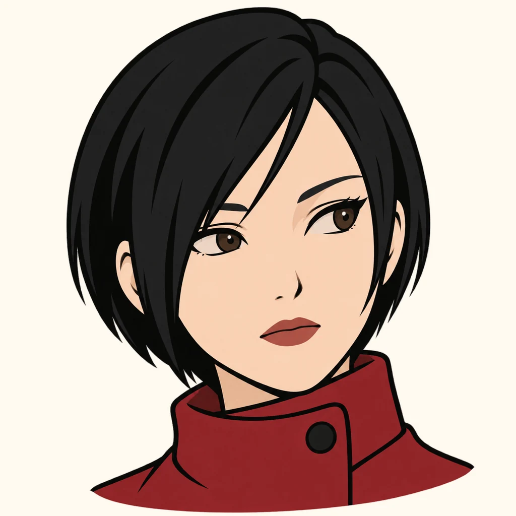 Ada Wong AI 辅助角色插画